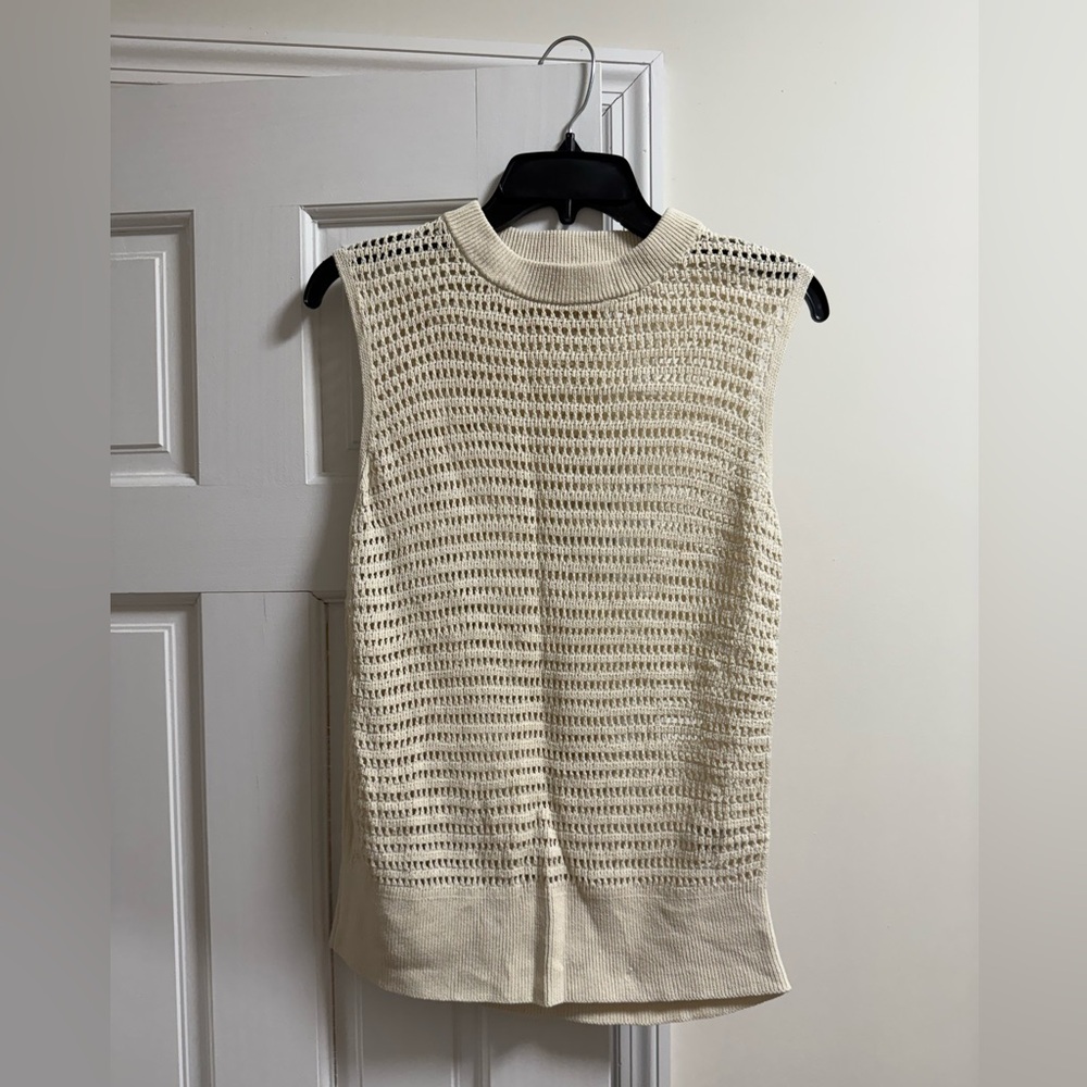 COS Crochet Knit Vest